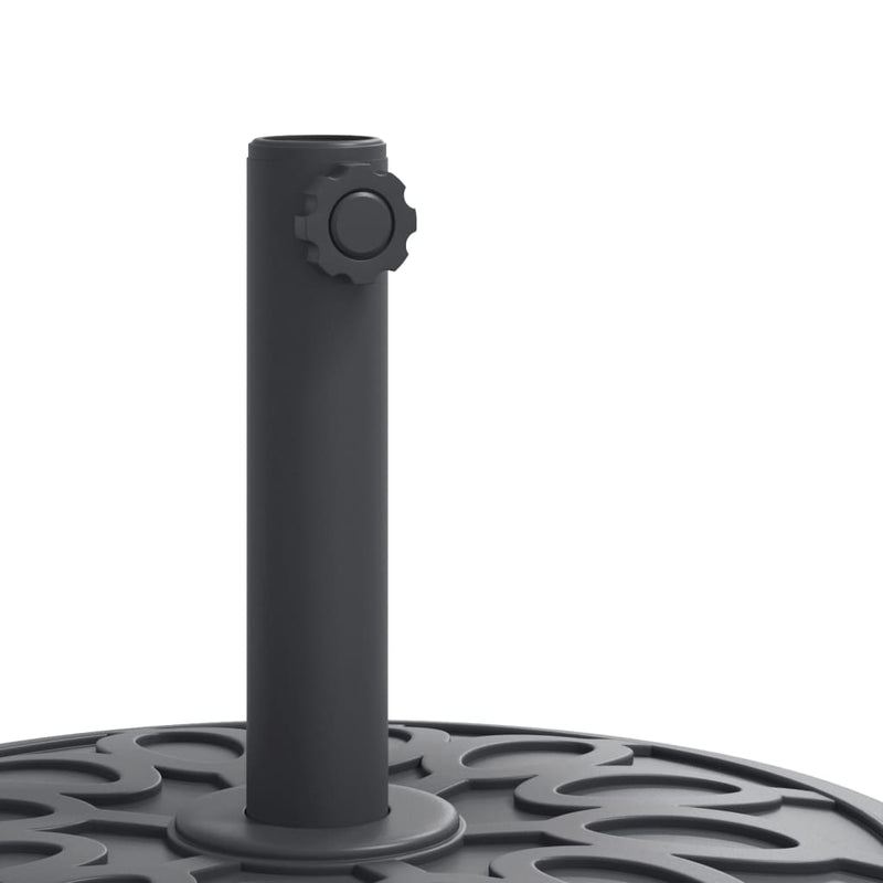 Parasol Base for Ø38 / 48 mm Poles 12 kg Round Payday Deals