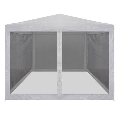 Party Tent with 4 Mesh Sidewalls 3x3 m Payday Deals