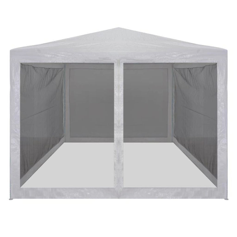 Party Tent with 4 Mesh Sidewalls 3x3 m Payday Deals