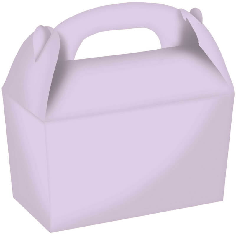 Pastel Lilac Gable Treat Boxes Payday Deals