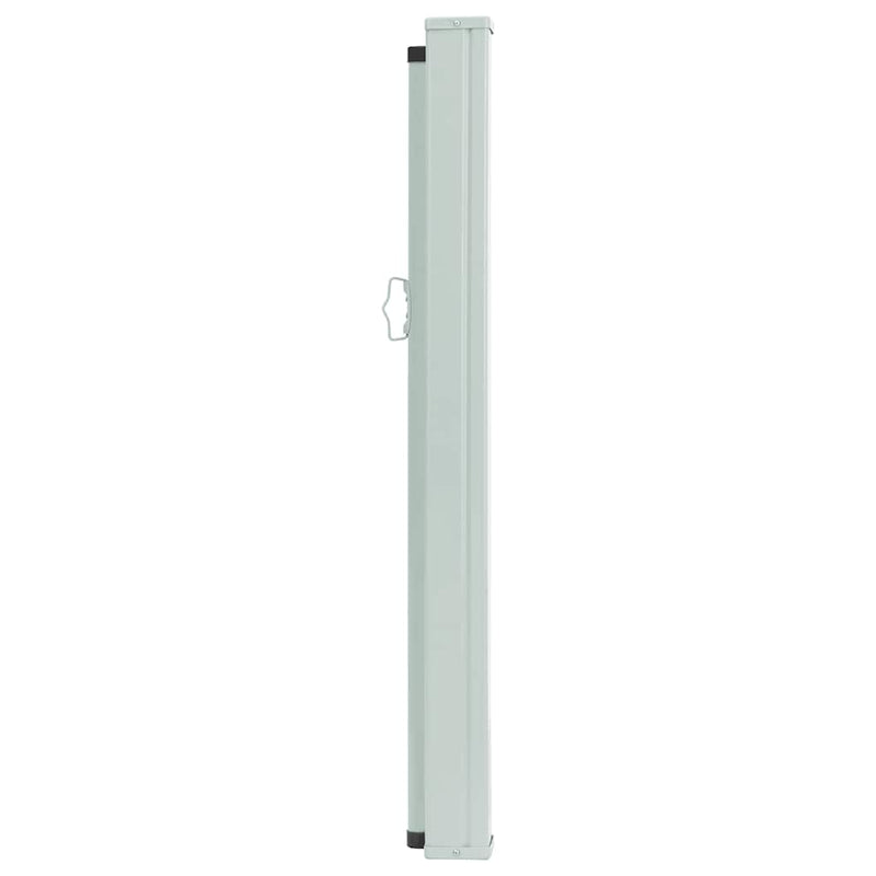 Patio Retractable Side Awning 100x500 cm Grey Payday Deals
