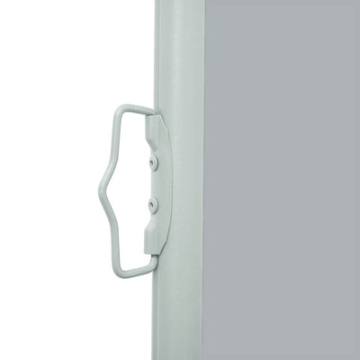 Patio Retractable Side Awning 100x500 cm Grey Payday Deals