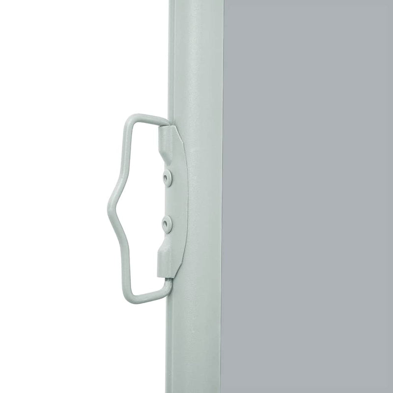 Patio Retractable Side Awning 100x500 cm Grey Payday Deals