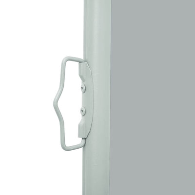 Patio Retractable Side Awning 120x500 cm Grey Payday Deals