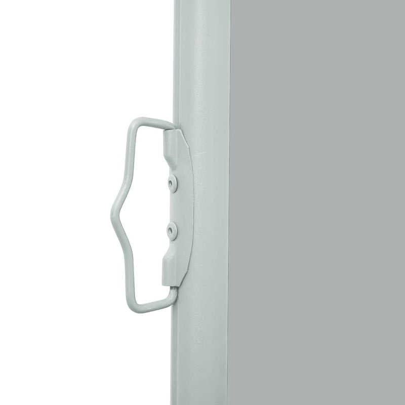 Patio Retractable Side Awning 120x500 cm Grey Payday Deals