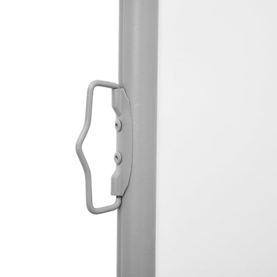 Patio Retractable Side Awning 140x1200 cm Cream Payday Deals