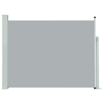 Patio Retractable Side Awning 140x500 cm Grey Payday Deals