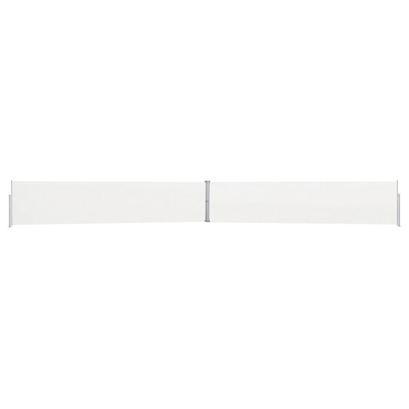 Patio Retractable Side Awning 170x1200 cm Cream Payday Deals