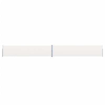 Patio Retractable Side Awning 170x1200 cm Cream Payday Deals