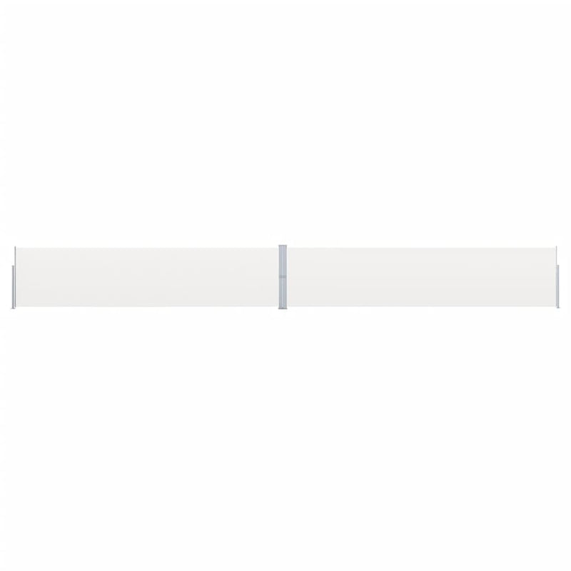 Patio Retractable Side Awning 170x1200 cm Cream Payday Deals