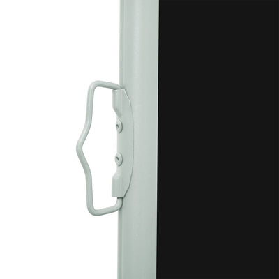 Patio Retractable Side Awning 170x300 cm Black Payday Deals
