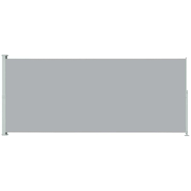 Patio Retractable Side Awning 180x500cm Grey Payday Deals
