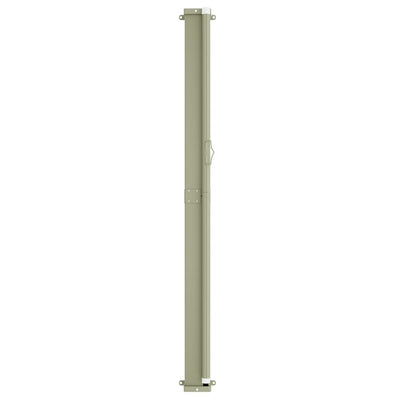 Patio Retractable Side Awning 180x600 cm Cream Payday Deals