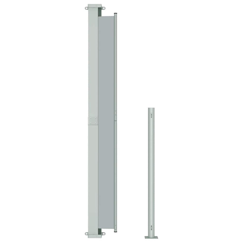 Patio Retractable Side Awning 200x300cm Grey Payday Deals
