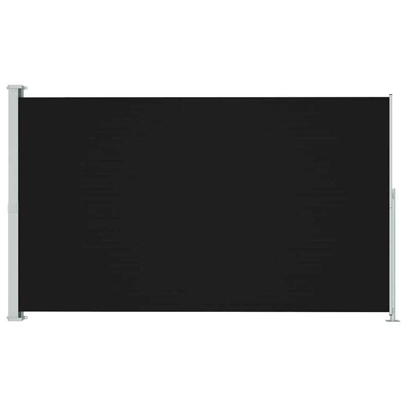Patio Retractable Side Awning 220x300cm Black Payday Deals