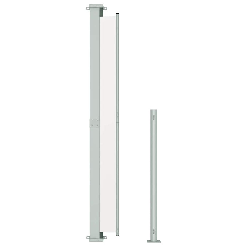Patio Retractable Side Awning 220x300cm Cream Payday Deals