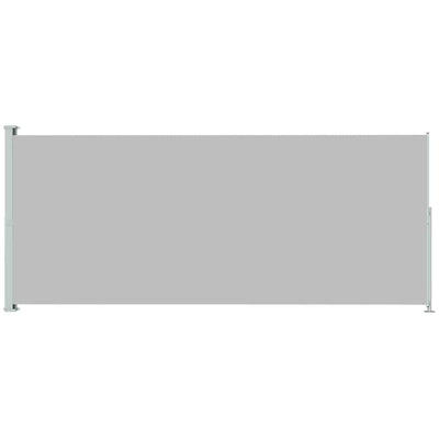 Patio Retractable Side Awning 220x500cm Grey Payday Deals