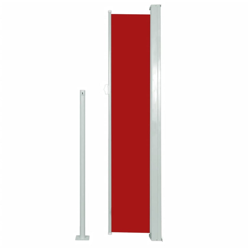 Patio Terrace Side Awning 180 x 300 cm Red Payday Deals