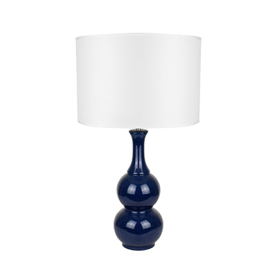 Pattery Barn Table Lamp - Blue Payday Deals