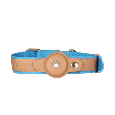 PaWz Bluetooth Pet Tracker Collar Anti-lost Locator Smart Waterproof 120m Blue Payday Deals