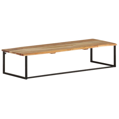 Peg with Live Edge 100x35x22 cm Solid Acacia Wood Payday Deals
