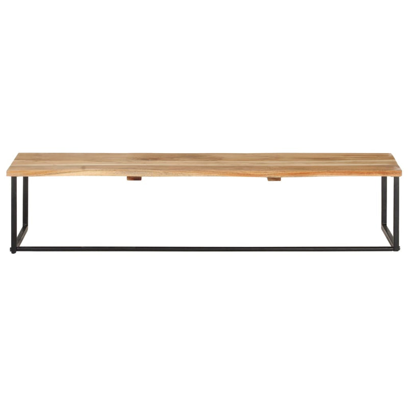 Peg with Live Edge 100x35x22 cm Solid Acacia Wood Payday Deals