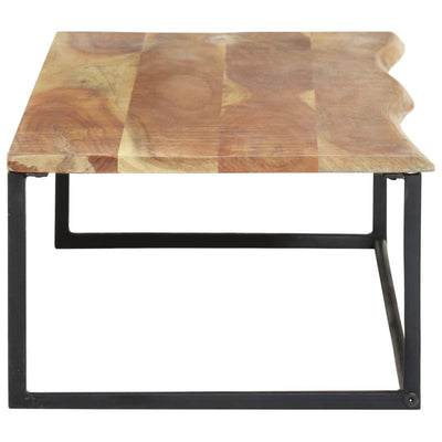 Peg with Live Edge 100x35x22 cm Solid Acacia Wood Payday Deals