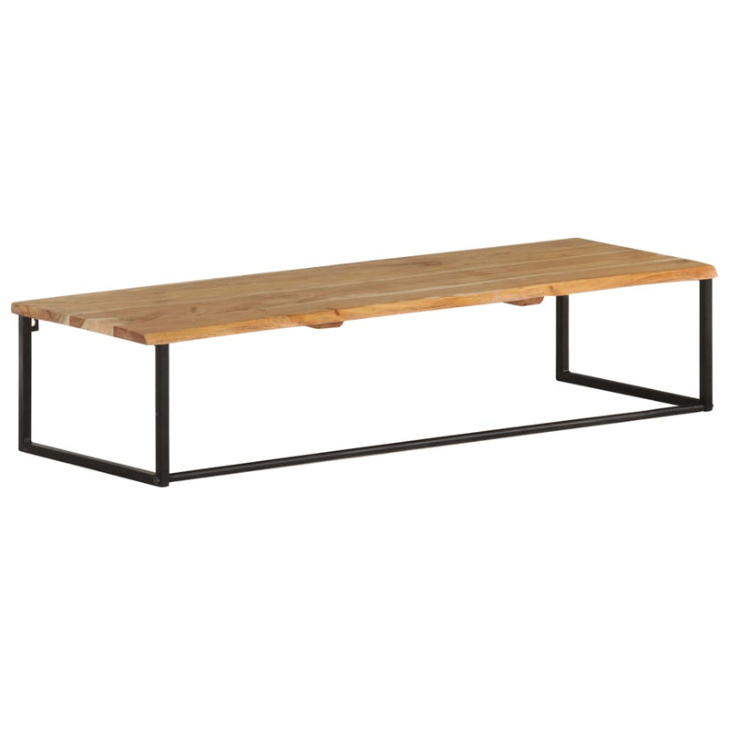 Peg with Live Edge 100x35x22 cm Solid Acacia Wood Payday Deals