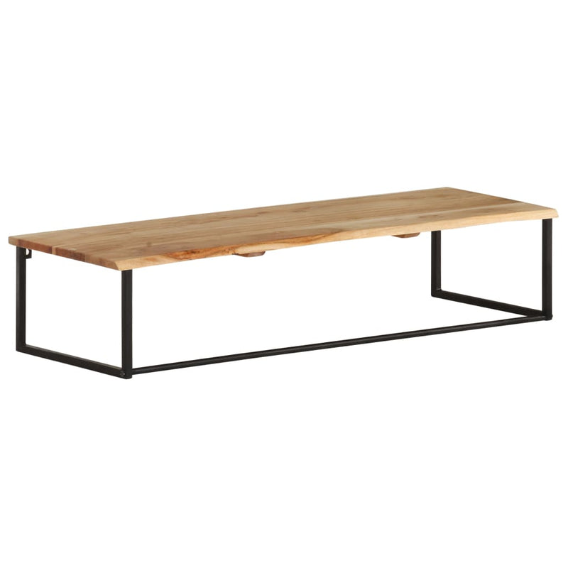 Peg with Live Edge 100x35x22 cm Solid Acacia Wood Payday Deals