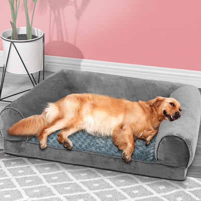 Pet Bed Sofa Dog Beds Bedding Soft Warm Mattress Cushion Pillow Mat Plush XL Payday Deals