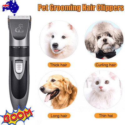 Pet Clippers Dog Grooming Clippers Cordless Electric Hair Trimmer Shaver Kit Hot