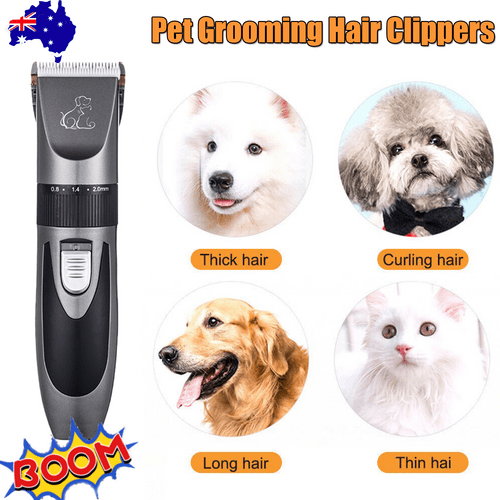 Pet Clippers Dog Grooming Clippers Cordless Electric Hair Trimmer Shaver Kit Hot Payday Deals