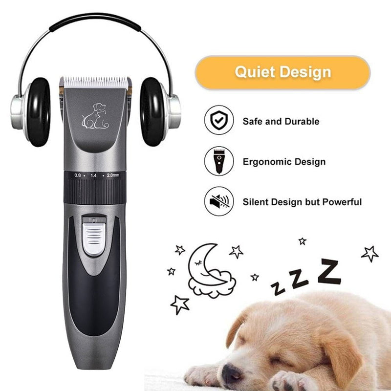 Pet Clippers Dog Grooming Clippers Cordless Electric Hair Trimmer Shaver Kit Hot Payday Deals