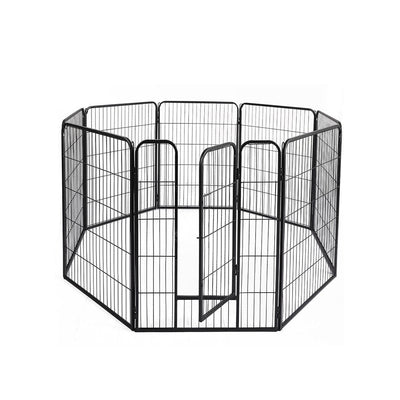 Pet Playpen 48" 8 Panel Dog Puppy Enclosure Cage Fence