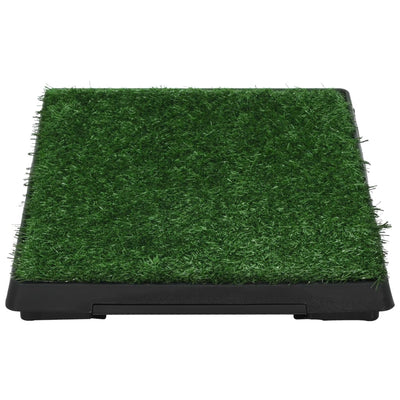 Pet Toilet with Tray & Faux Turf Green 63x50x7 cm WC Payday Deals