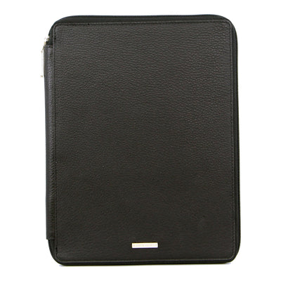 Pierre Cardin Unisex Document Folio for iPad Tablet Compendium Cover Case - Black Payday Deals