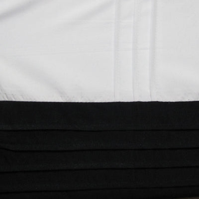 Pintuck Black Quilt Cover Set Single Payday Deals