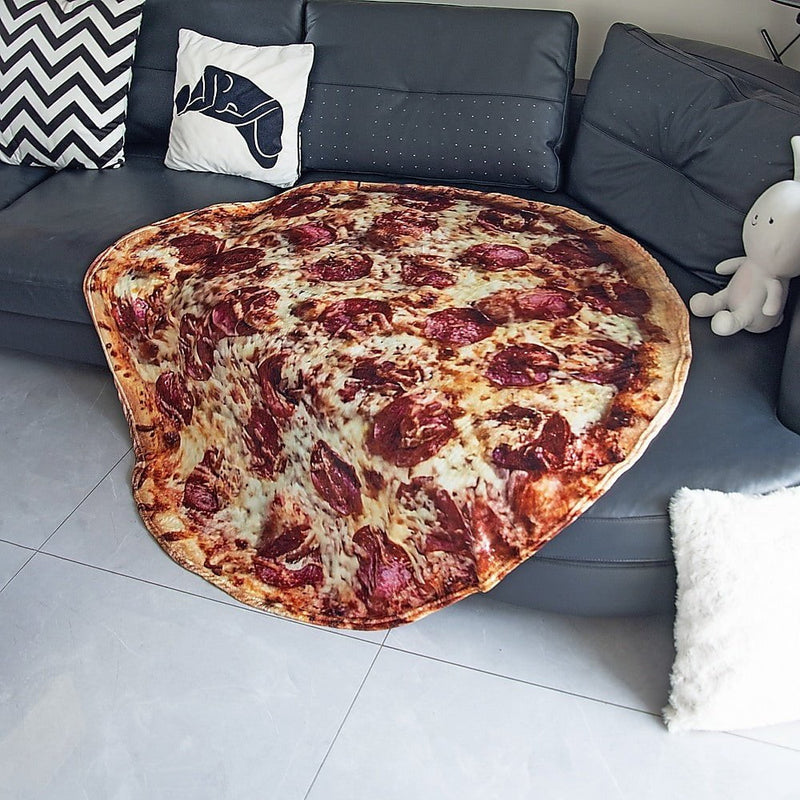 Pizza Blanket 150cm Throw Rug Payday Deals