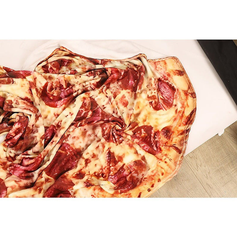 Pizza Blanket 150cm Throw Rug Payday Deals