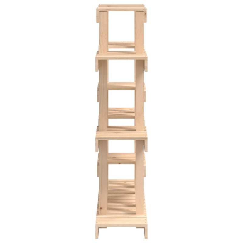 Plant Stand 104.5x25x109.5 cm Solid Wood Pine Payday Deals
