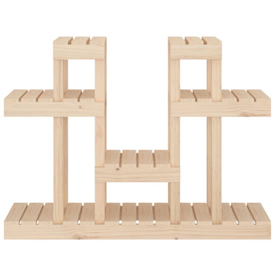 Plant Stand 104.5x25x77.5 cm Solid Wood Pine Payday Deals