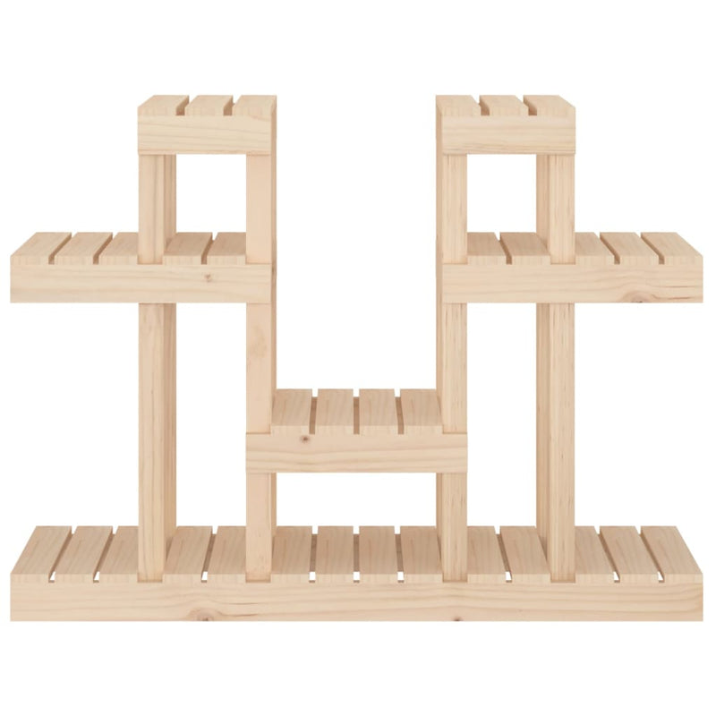 Plant Stand 104.5x25x77.5 cm Solid Wood Pine Payday Deals