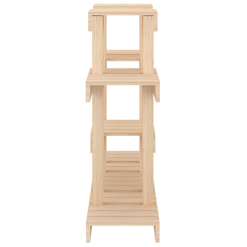 Plant Stand 104.5x25x77.5 cm Solid Wood Pine Payday Deals