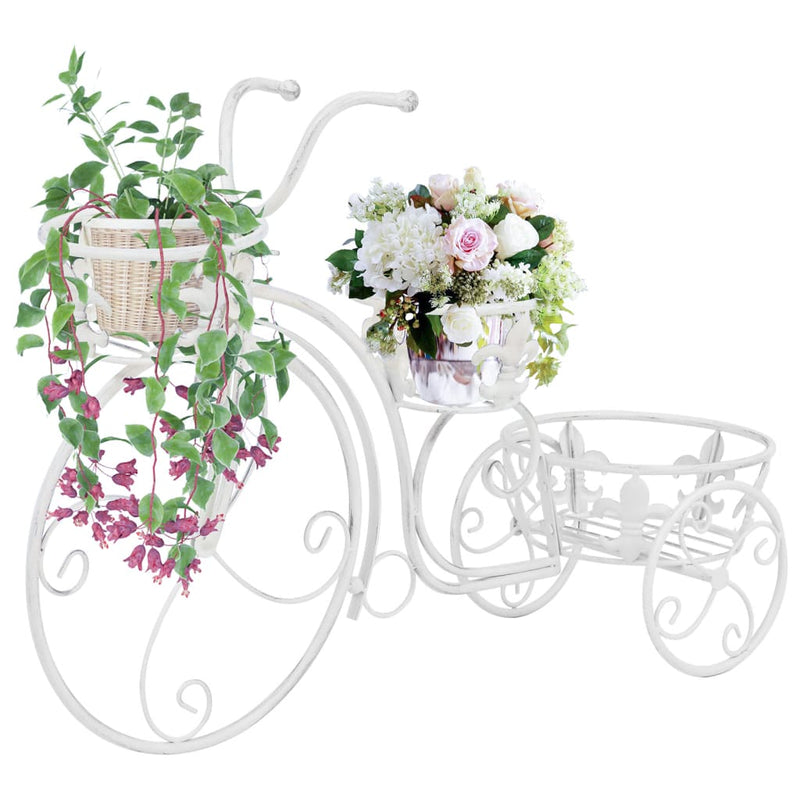 Plant Stand Bicycle Shape Vintage Style Metal Payday Deals