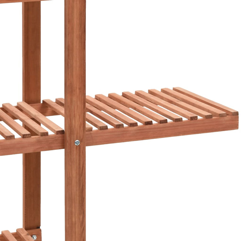 Plant Stand Cedar Wood 86x36x139 cm Payday Deals