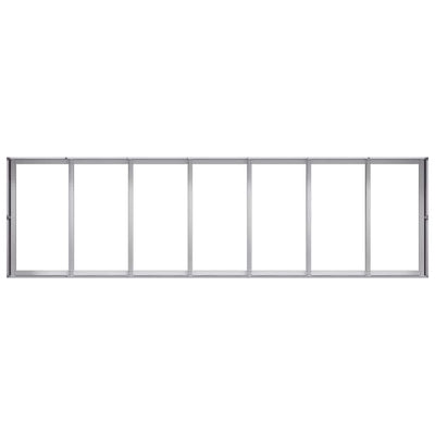 Planter 280x80x40 cm Galvanised Steel Payday Deals