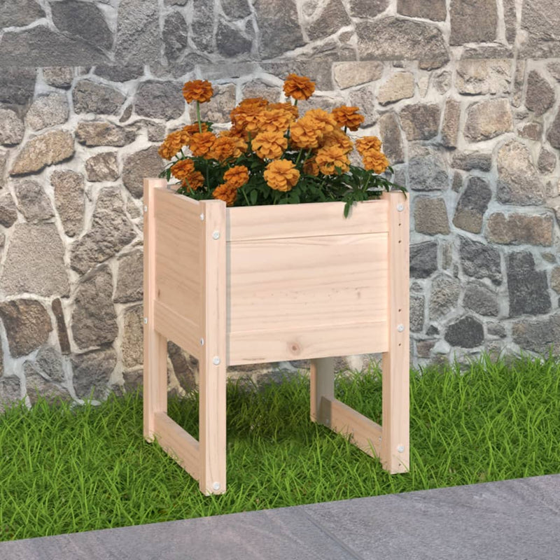 Planter 40x40x52.5 cm Solid Wood Pine Payday Deals