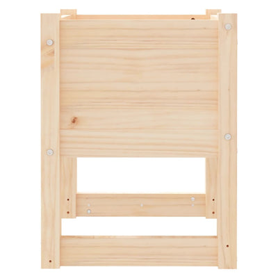 Planter 40x40x52.5 cm Solid Wood Pine Payday Deals