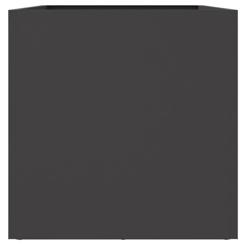 Planter Black 62x30x29 cm Steel Payday Deals