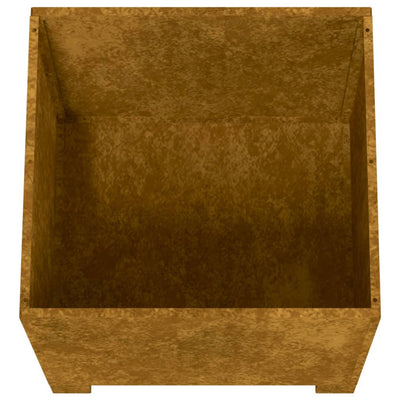 Planters with Legs 2 pcs Rusty 32x30x33 cm Corten Steel Payday Deals